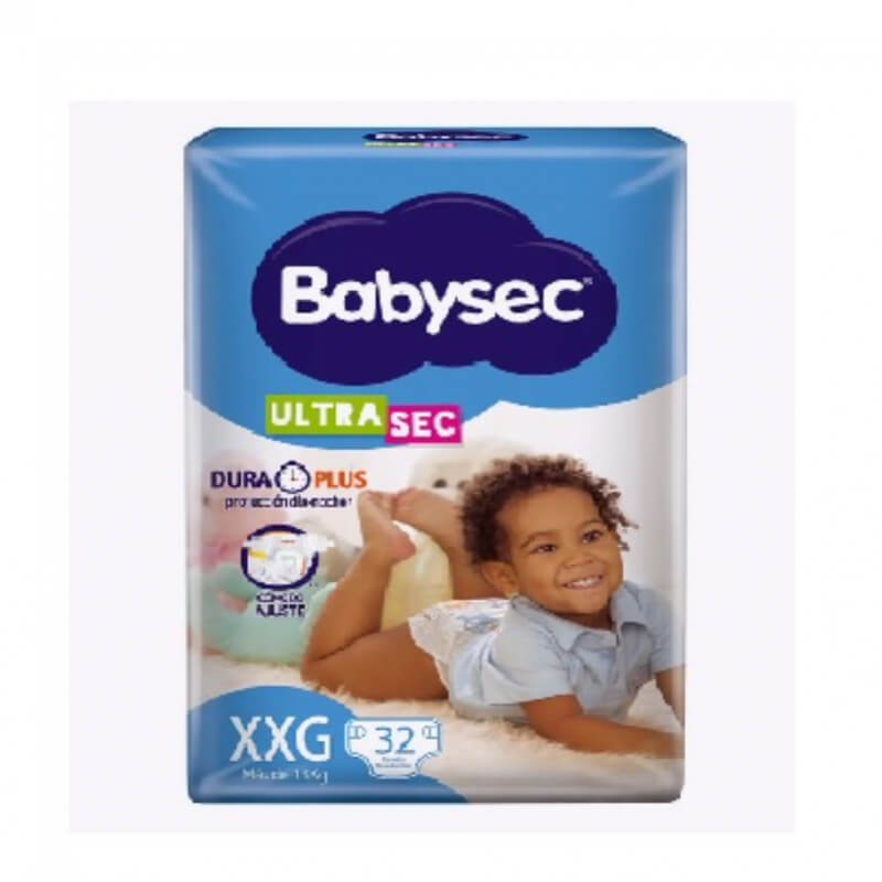 BABYSEC ULTRA PAÑAL XXGDE X 32 (AZUL)