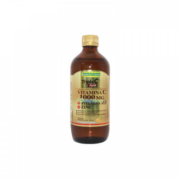 TRIPLE C FORTE + ZINC 1000MG SUSPENSION X 500 ML