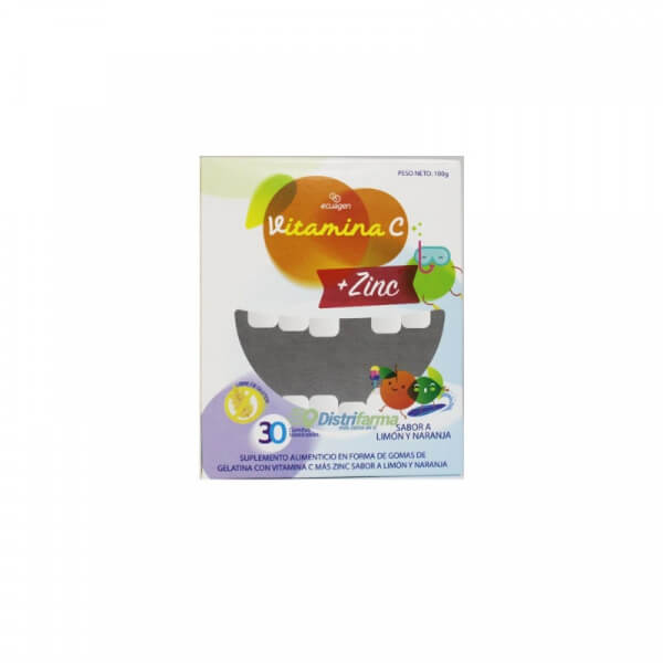 VITAMINA C + ZINC GOMITAS MASTICABLES X 30*10 (*)