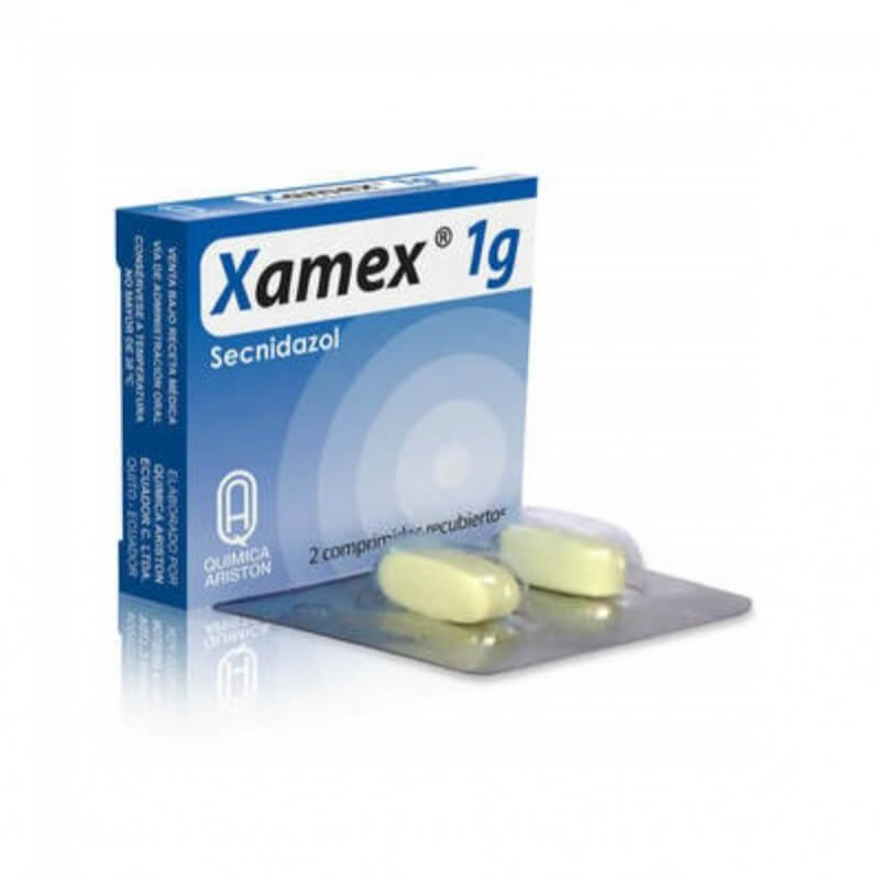 XAMEX 1GR COMPRIMIDOS X 2