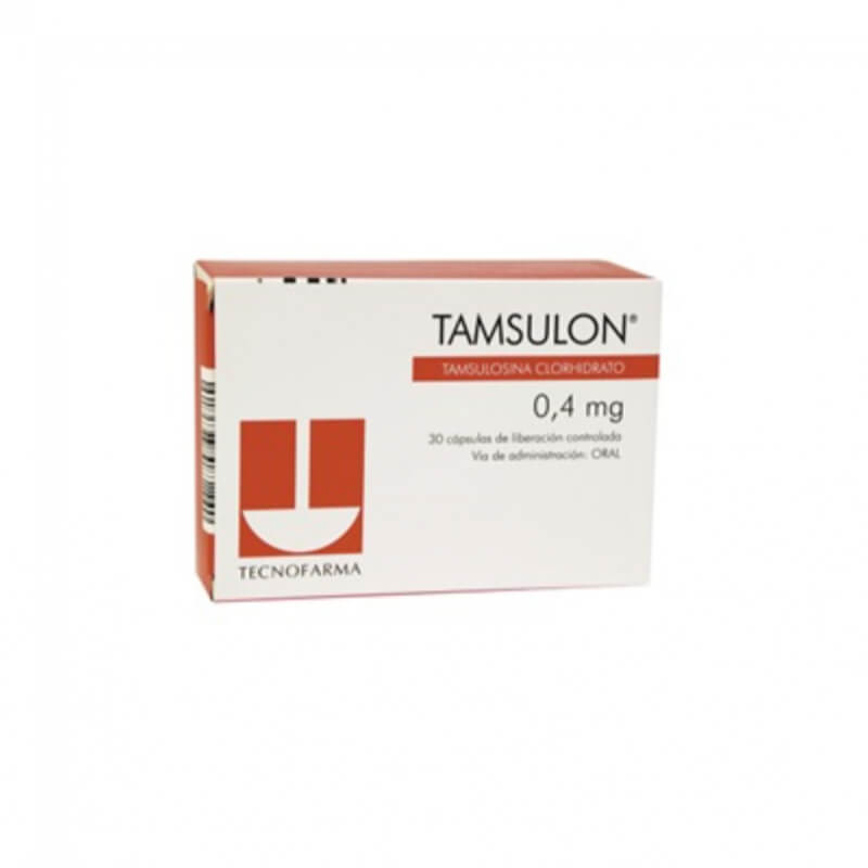 TAMSULON 0,4MG CAPSULAS X 30