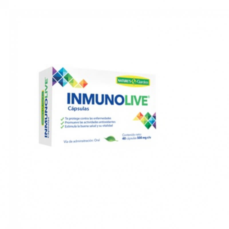 INMUNOLIVE 500MG CAPSULAS X 40*1