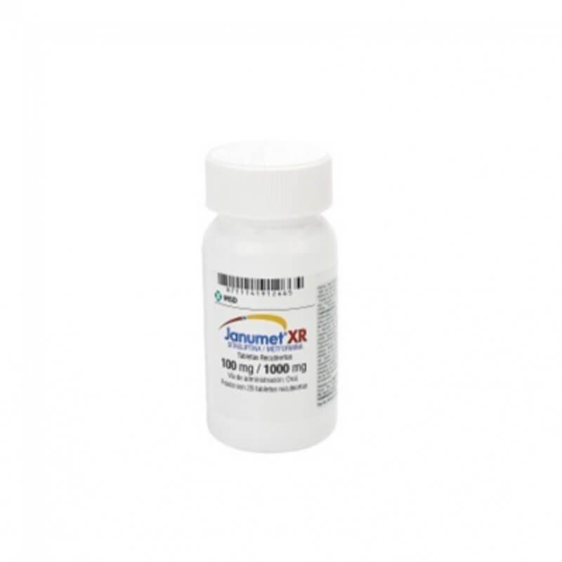 JANUMET XR 100/1000 MG COMPRIMIDOS X 28