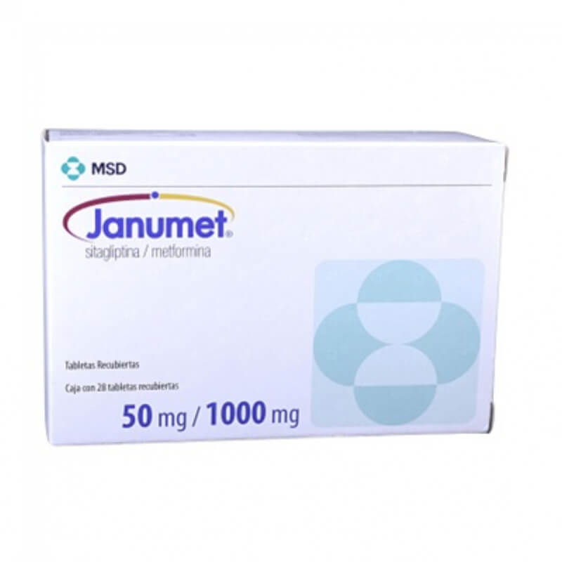 JANUMET XR 50/1000 MG COMPRIMIDOS X 28