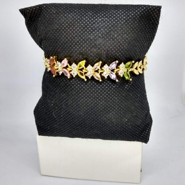 Pulsera elástica mariposa