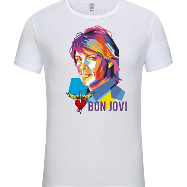 Camiseta rock Bon Jovi