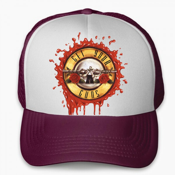 Gorra vino rock Gun´s and Roses