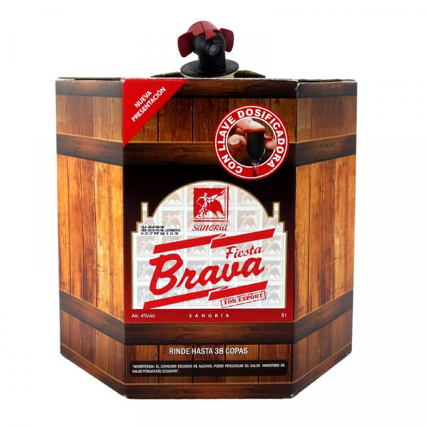 Sangría Fiesta Brava 5L