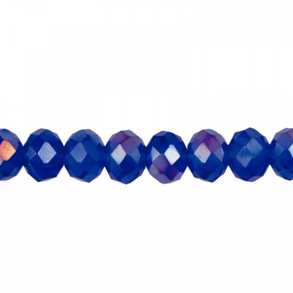 Cristales Murano facetados 4mm - Color Capri Blue 4AB