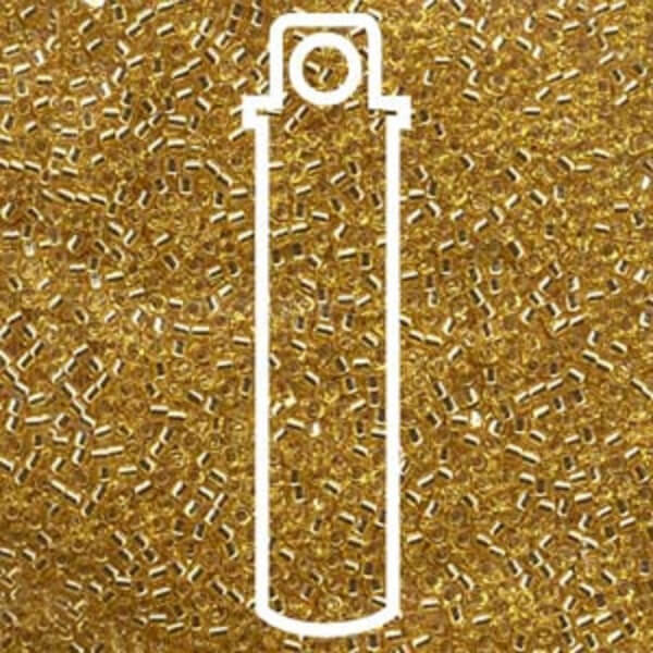 Miyuki Delica 11/0 Color Gold (Silver Lined)