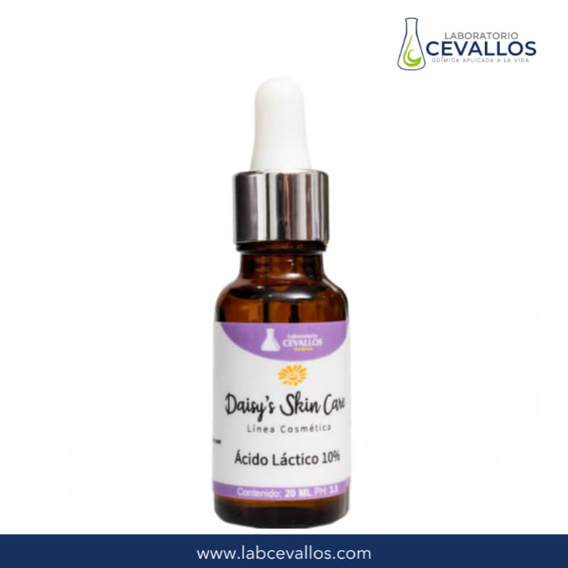 Ácido Láctico 10% - Peeling y Renovación Celular (20 ml) | Daisy's Skin Care