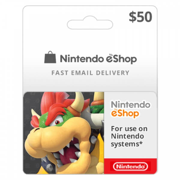 Nintendo Giftcard 50