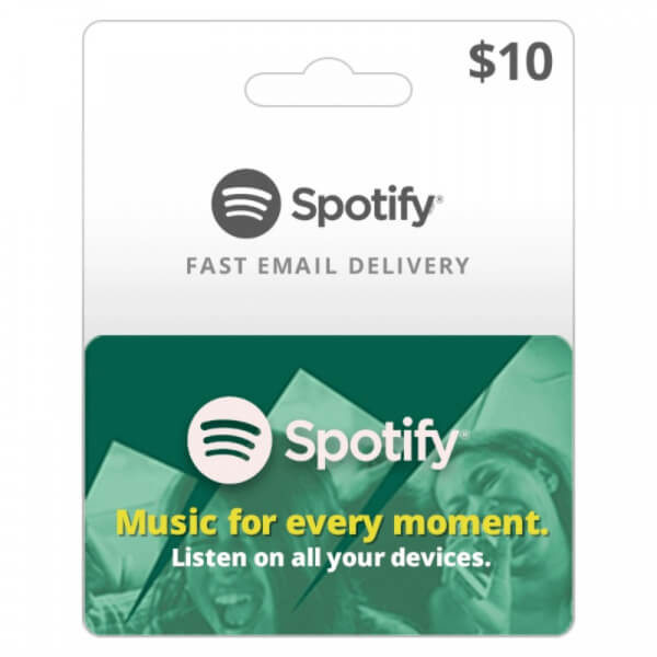 Spotify Gift Card 10