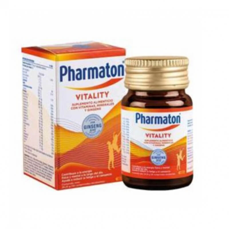 PHARMATON VITALITY COMPRIMIDOS FCO X 30