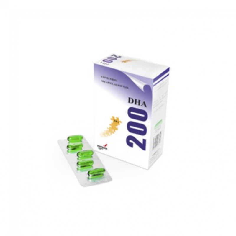 DHA 200mg: 90 Cápsulas de Ácidos Grasos Omega-3
