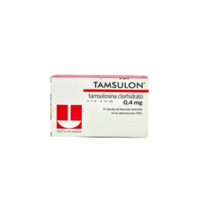 TAMSULON 0,4MG CAPSULAS X 10