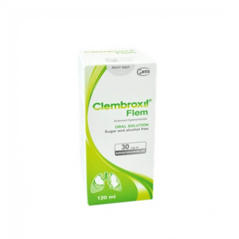 CLEMBROXIL FLEM 30MG SUSPENSION X 120ML