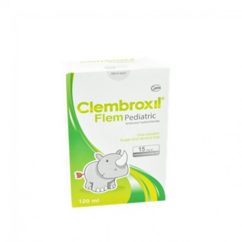 CLEMBROXIL FLEM PEDIAT 15MG SUSPENSION X 120ML