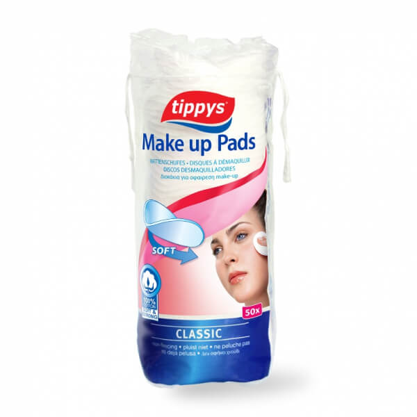 DESMAQUILLADORES TIPPYS REDONDOS X 50 *1 (*)