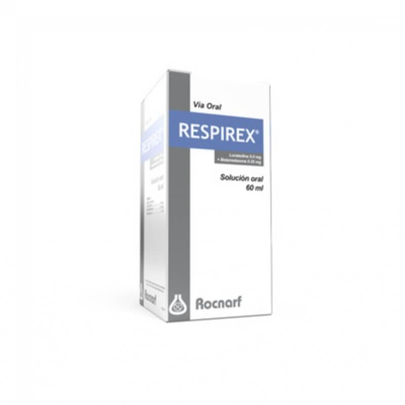 RESPIREX 5MG/0,25MG SOLUCION ORAL X 60ML