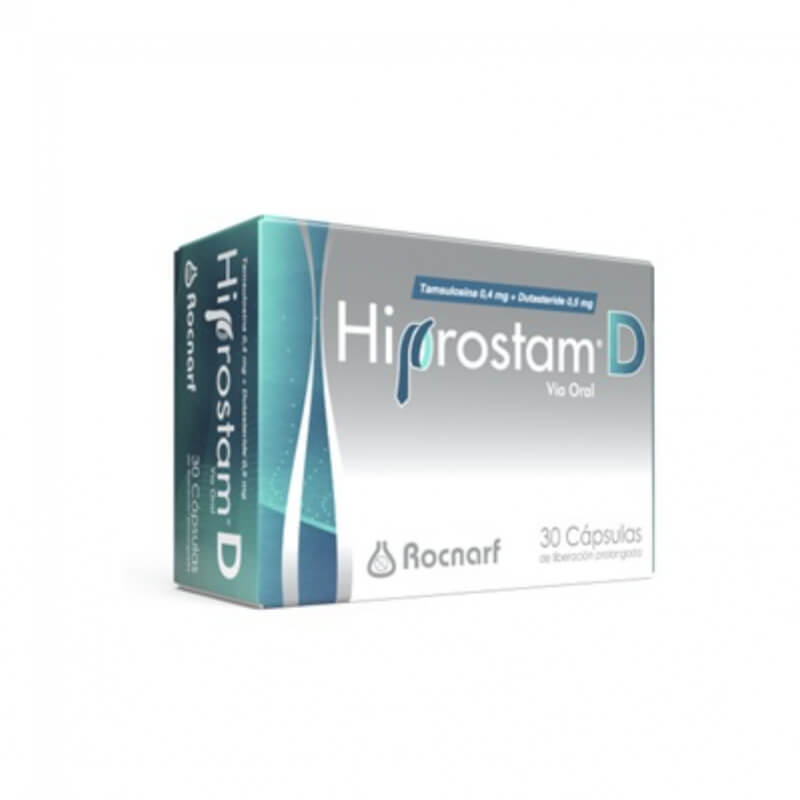 HIPROSTAM D 0,4/0,5MG CAPSULAS LP X 30