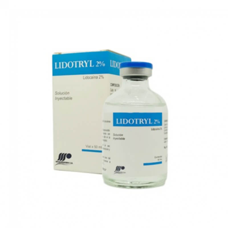 LIDOTRYL 2% SIN EPINEFRINA VIAL X 50ML