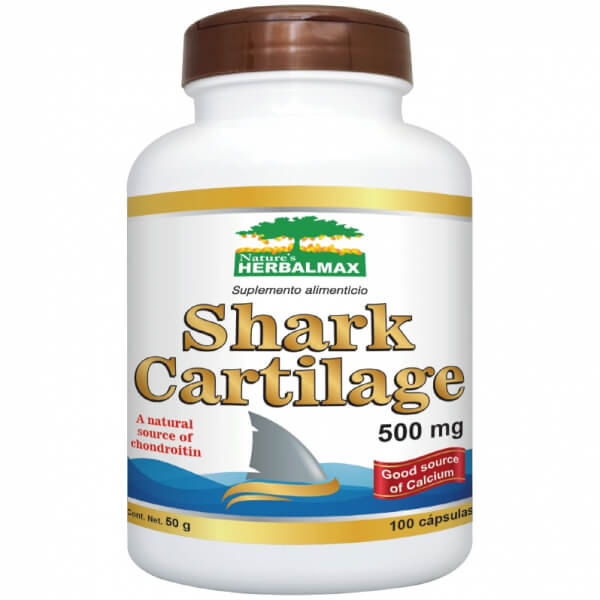 SHARK CARTILAGE 500MG CAPSULAS FRASCO X 60