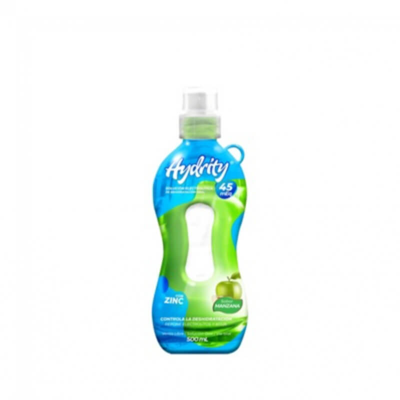 HYDRITY 45MEQ MANZANA X 500ML