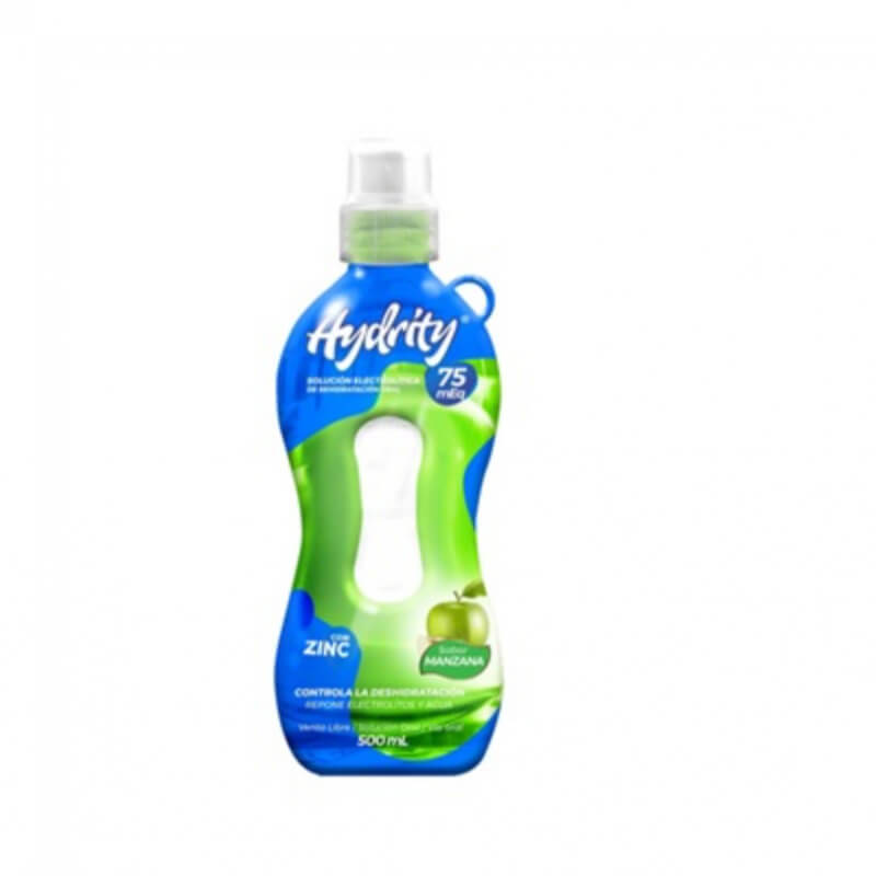 HYDRITY 75MEQ MANZANA X 500ML