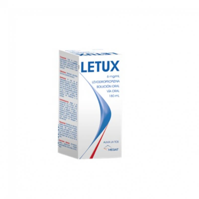 LETUX 6MG SOLUCION ORAL X 180ML