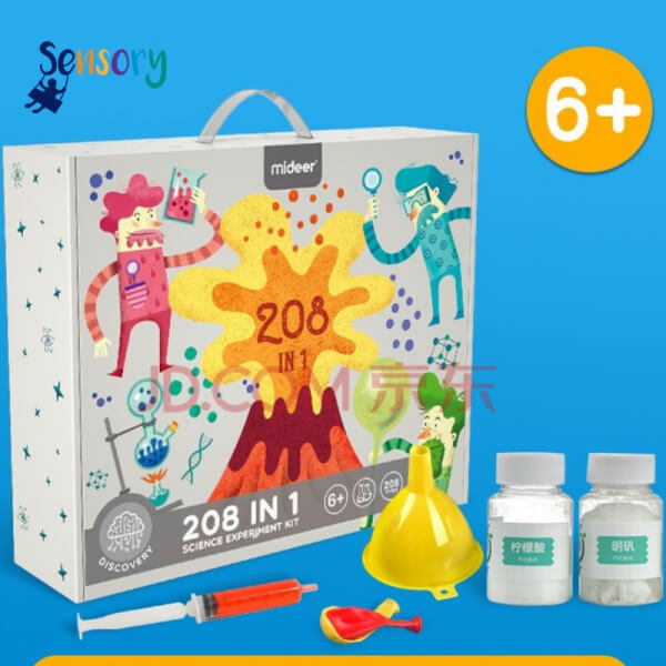 208 en1 kit de experimentos de ciencias