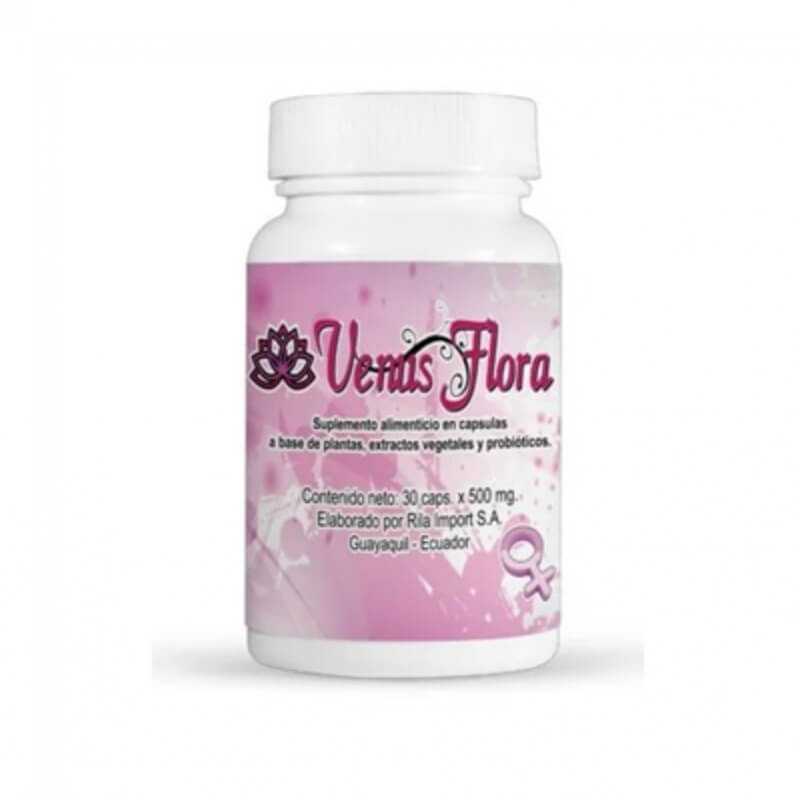 VENUS FLORA CAP 500MG FCO X30