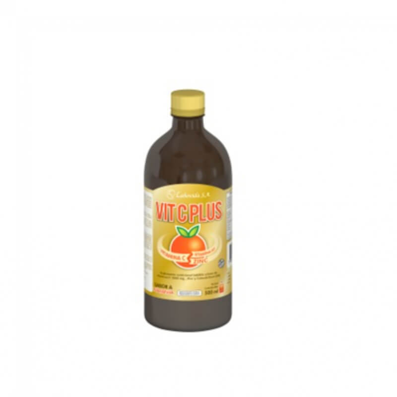 VIT C PLUS + ZINC NARANJA JARABE X 500ML