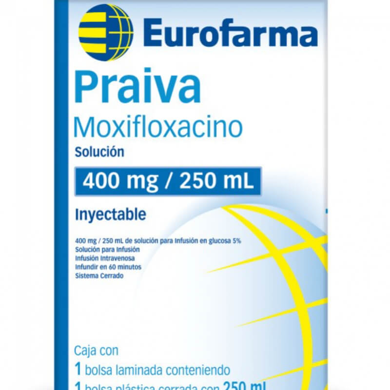 PRAIVA 400MG SOLUCION INYECTABLE X 250ML