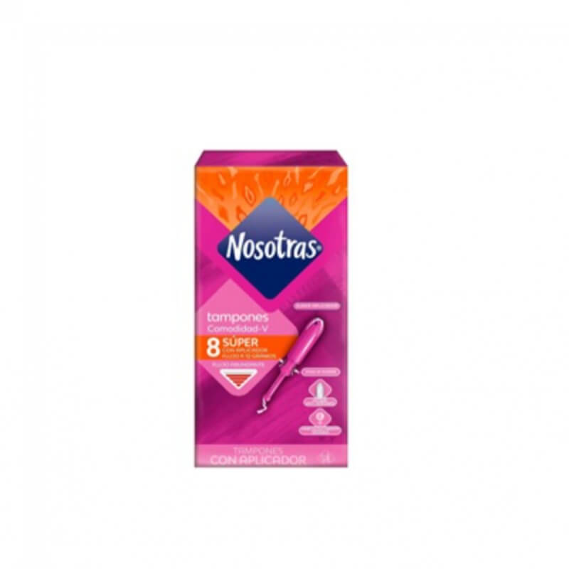 NOSOTRAS TAMPONES C/ APLICADOR SUPER X 8