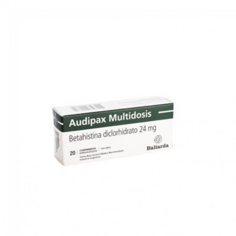 AUDIPAX 24MG MULTIDOSIS X 20