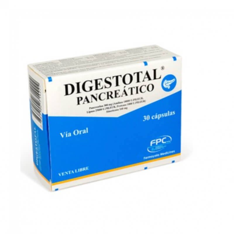 DIGESTOTAL PANCREATICO CAPSULAS X 30
