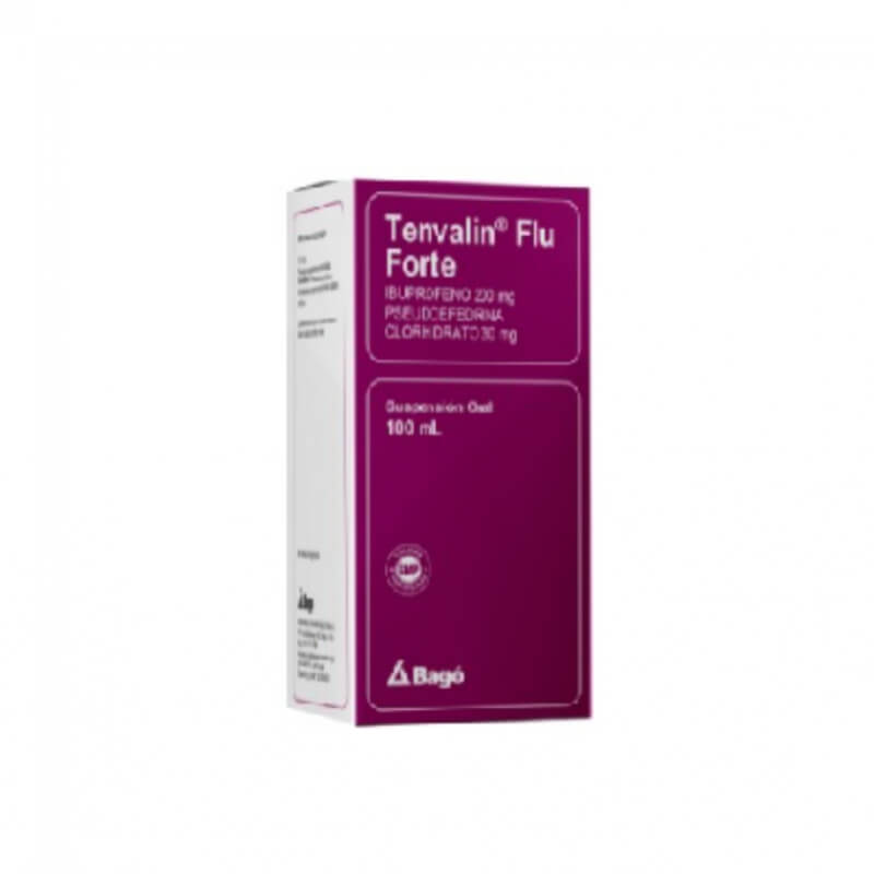 TENVALIN FLU FORTE 200/30MG SUSP. X 100 ML