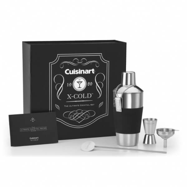 SET DE COCTEL CUISINART 7 PIEZAS ACERO INOXIDABLE SILVER