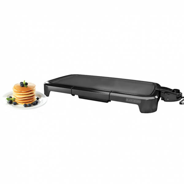 PARRILLA ELECTRICA BLACK DECKER 1500W SUPERFICIE DE COCCION 8 PORCIONES