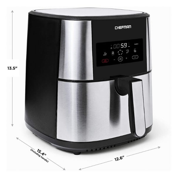 Distrihome • Innovando tu Hogar • HORNO AIR FRYER 7 EN 1 CHEFMAN