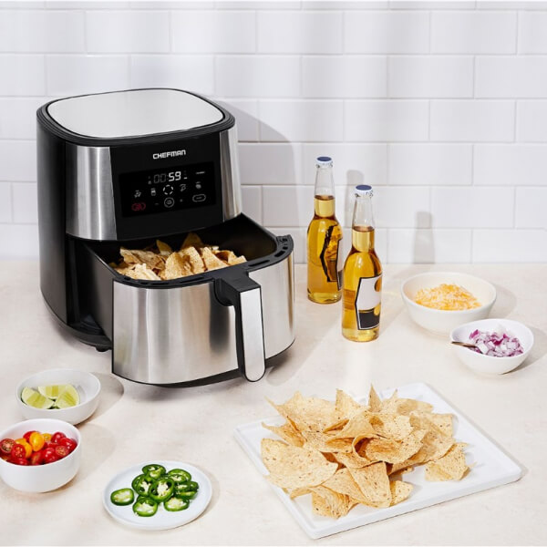 Distrihome • Innovando tu Hogar • HORNO AIR FRYER 7 EN 1 CHEFMAN