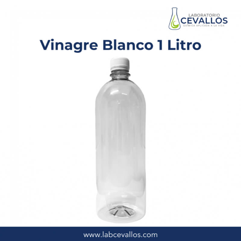 Vinagre Blanco 1 Litro - Limpieza Profunda y Natural | Laboratorio Cevallos