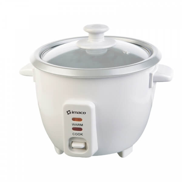 Olla arrocera Imaco RC006 - 0.6 litros, 350 watts, color blanco