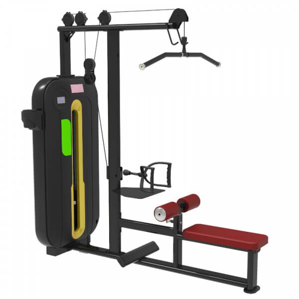 LOW ROW + LAT PULL DOWN