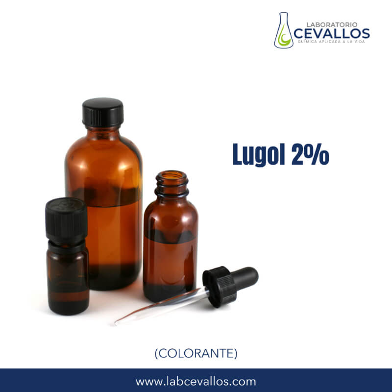 Lugol 2% – Solución de Tinción Diagnóstica para Endoscopia y Colposcopia (COLORANTE) - 25 ML | Laboratorio Cevallos