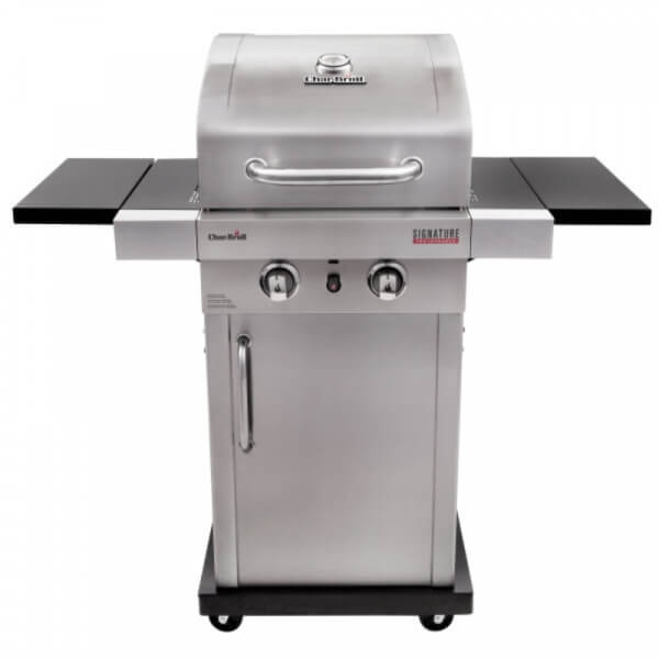 Charbroil TRU-Infrared Signature 2-Burner: 2000 SS SLOPPED LID