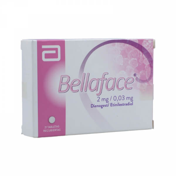 Bellaface 2Mg+0.03Mg Caja X 21 Tabletas
