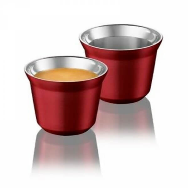 Pixie Espresso Cup Cherry Red