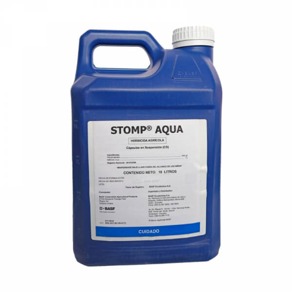 Stomp Aqua, Herbicida, Phendimnthalin 45,5%, presentacion 10 litros